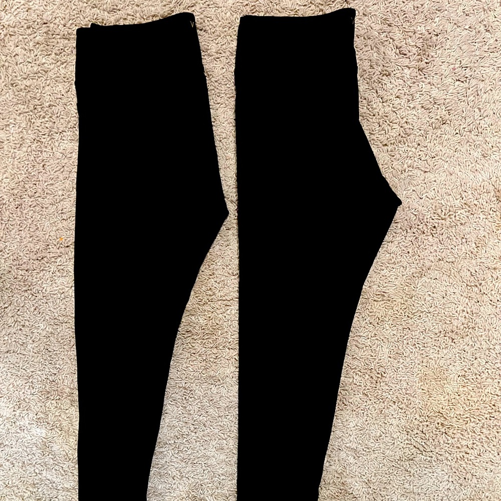 2 pairs Victoria Secret Compression Leggings, like new, Size 16 - FREE SHIPPING